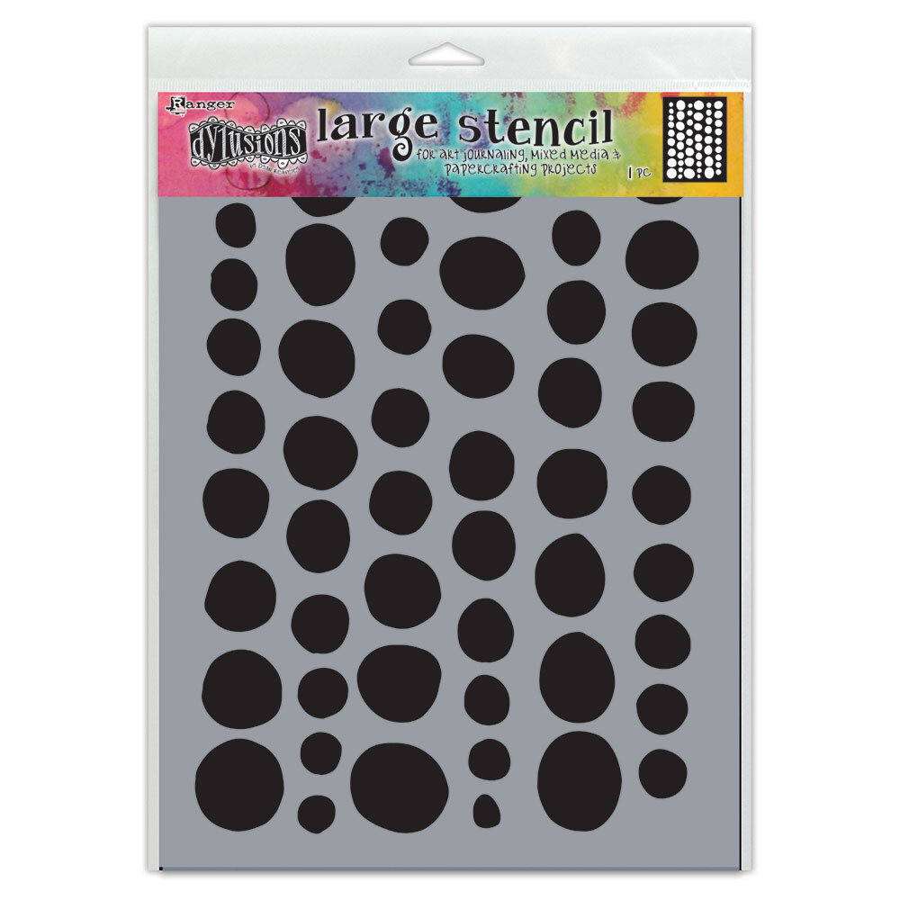 Ranger Dyan Reaveley Dylusions Stencil L Coins (DYS78012) (DISCONTINUED) Ranger Dyan Reaveley Dylusions Stencil L Coins (DYS78012) (DISCONTINUED)