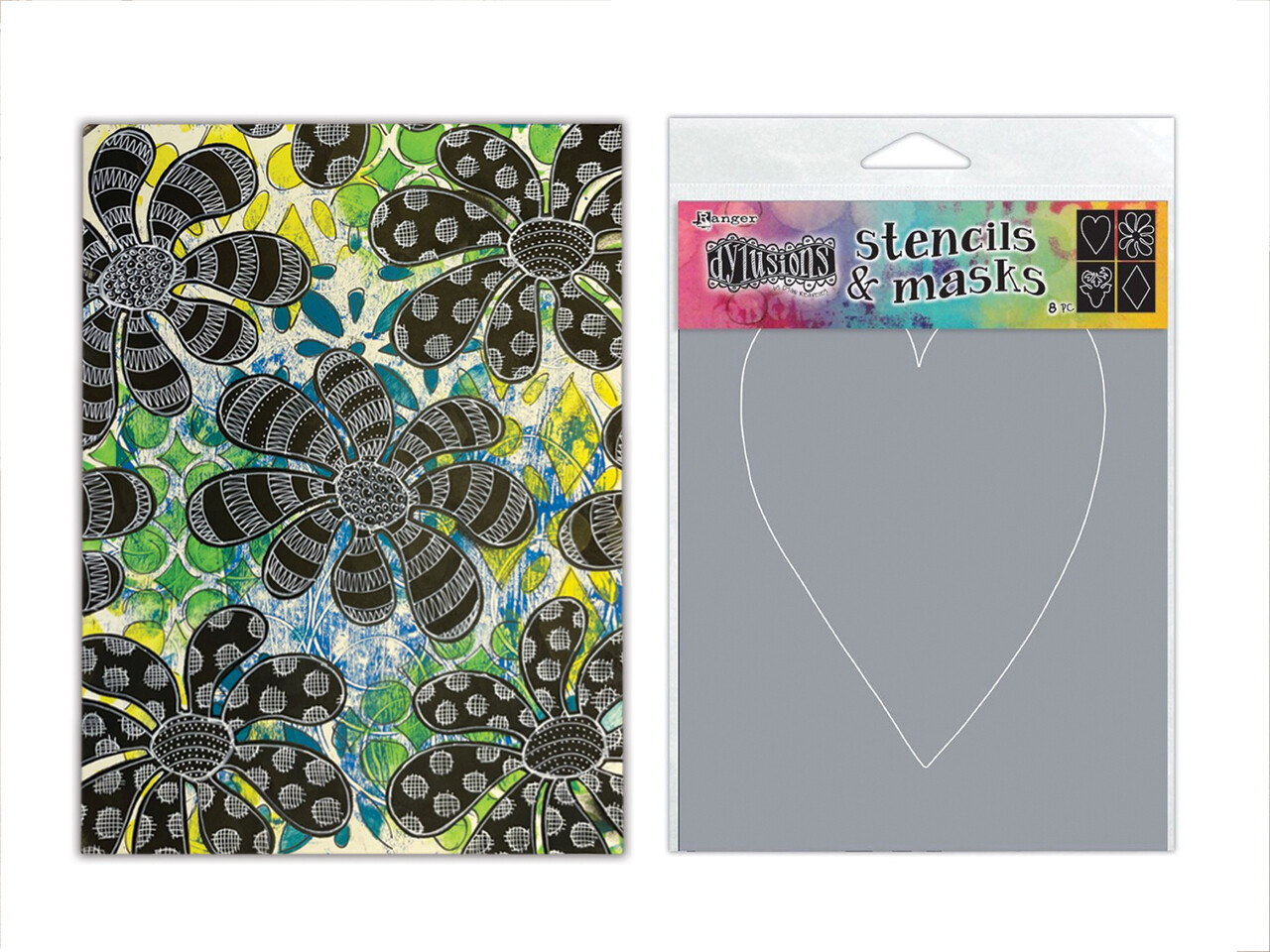Ranger Dyan Reaveley Dylusions Stencil L Classics (DYS78005) (DISCONTINUED)