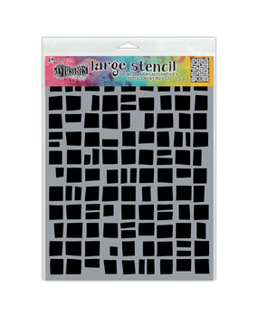 Ranger Dyan Reaveley Dylusions Stencil L Betsy's Block (DYS71488) (DISCONTINUED)