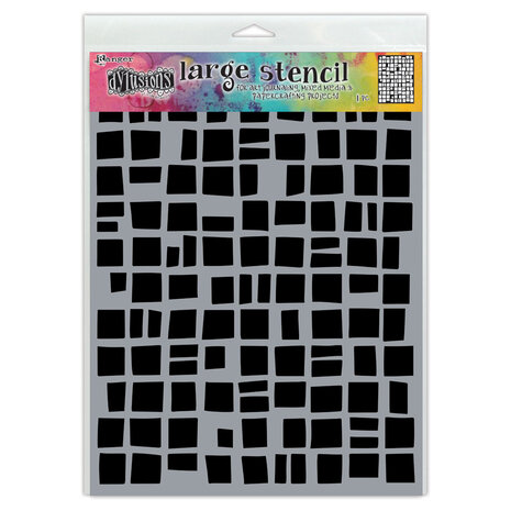 Ranger Dyan Reaveley Dylusions Stencil L Betsy's Block (DYS71488) (DISCONTINUED) Ranger Dyan Reaveley Dylusions Stencil L Betsy's Block (DYS71488) (DISCONTINUED)