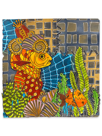 Ranger Dyan Reaveley Dylusions Stencil L Betsy's Block (DYS71488) (DISCONTINUED) Ranger Dyan Reaveley Dylusions Stencil L Betsy's Block (DYS71488) (DISCONTINUED)