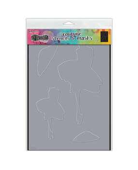 Ranger Dyan Reaveley Dylusions Couture Stencils & Masks Walk in the Park (DYS79941) (DISCONTINUED)