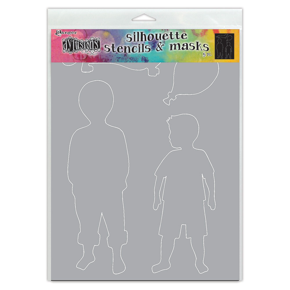 Ranger Dyan Reaveley Dylusions Stencils & Masks Silhouette Otis (DYS75363) (DISCONTINUED) Ranger Dyan Reaveley Dylusions Stencils & Masks Silhouette Otis (DYS75363) (DISCONTINUED)