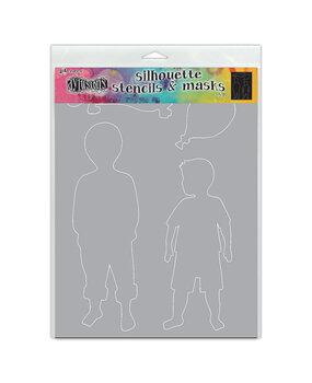 Ranger Dyan Reaveley Dylusions Stencils & Masks Silhouette Otis (DYS75363) (DISCONTINUED)