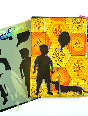 Ranger Dyan Reaveley Dylusions Stencils & Masks Silhouette Otis (DYS75363) (DISCONTINUED) Ranger Dyan Reaveley Dylusions Stencils & Masks Silhouette Otis (DYS75363) (DISCONTINUED)