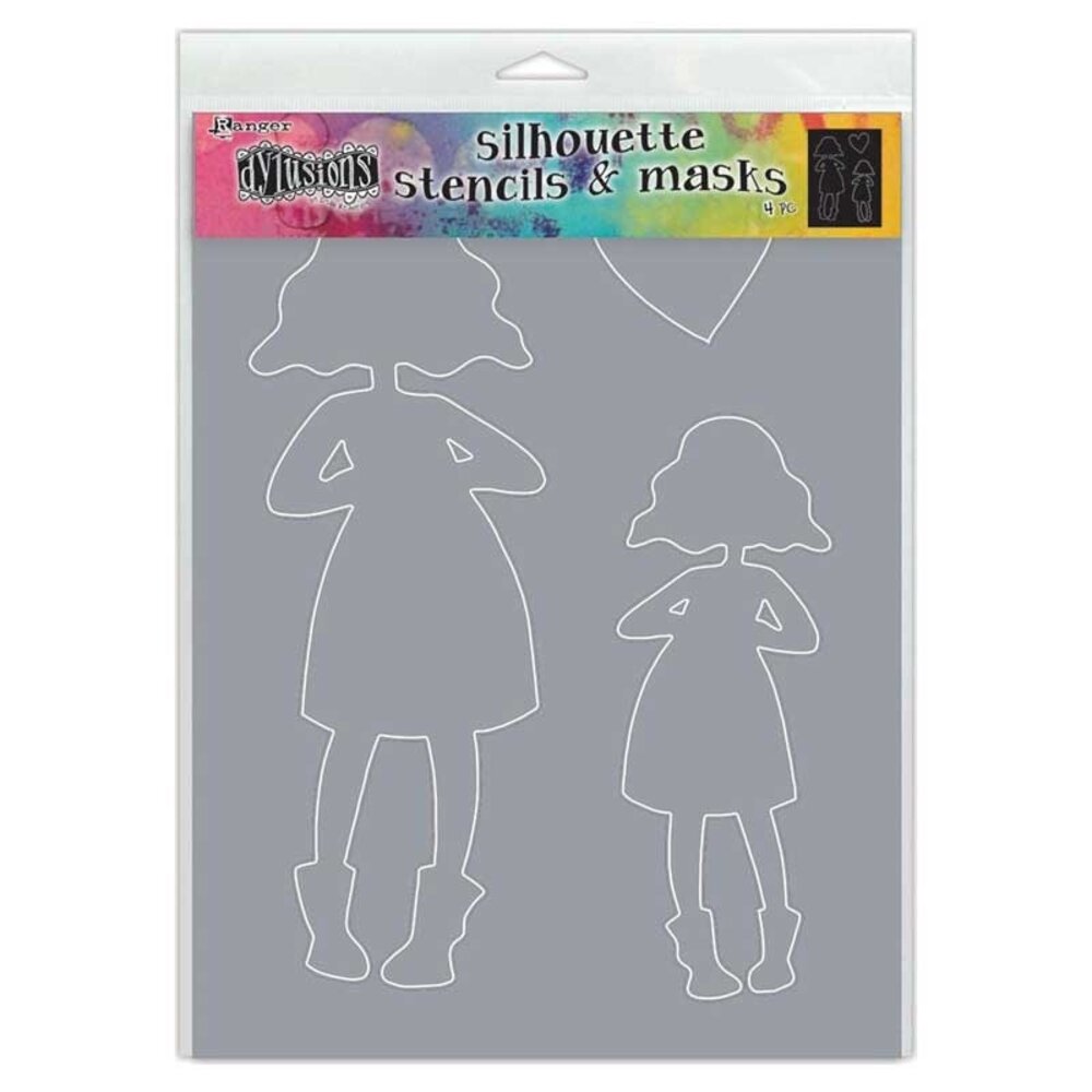 Ranger Dyan Reaveley Dylusions Stencils & Masks Silhouette Martha (DYS65319) (DISCONTINUED)