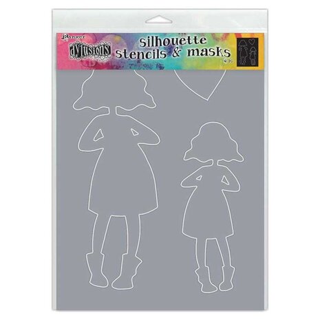 Ranger Dyan Reaveley Dylusions Stencils & Masks Silhouette Martha (DYS65319) (DISCONTINUED)