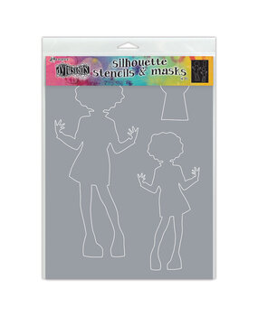 Ranger Dyan Reaveley Dylusions Stencils & Masks Silhouette Maisie (DYS65302) (DISCONTINUED)