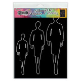 Ranger Dyan Reaveley Dylusions Stencils & Masks Silhouette Emmi (DYS55549) (DISCONTINUED)