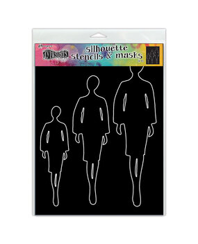 Ranger Dyan Reaveley Dylusions Stencils & Masks Silhouette Emmi (DYS55549) (DISCONTINUED)