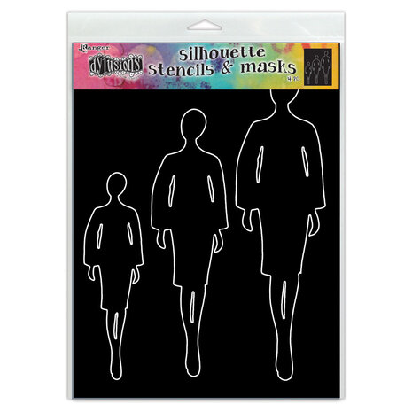 Ranger Dyan Reaveley Dylusions Stencils & Masks Silhouette Emmi (DYS55549) (DISCONTINUED)