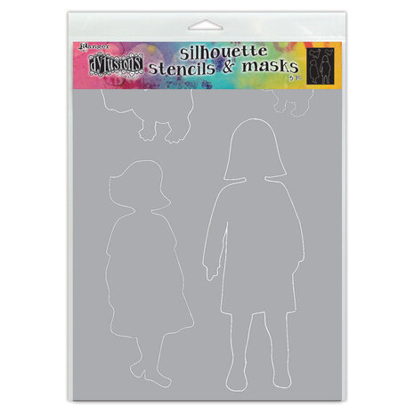 Ranger Dyan Reaveley Dylusions Stencils & Masks Silhouette Edith (DYS75356) (DISCONTINUED)