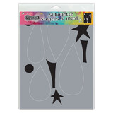 Ranger Dyan Reaveley Dylusions Stencils & Masks Silhouette A Ton of a Trees (DYS77978) (DISCONTINUED)