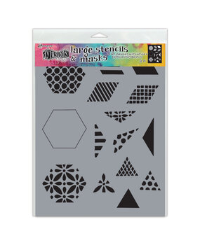 Ranger Dyan Reaveley Dylusions Stencils & Masks L 1 1/2 Inch Quilt (DYS75349) (DISCONTINUED)