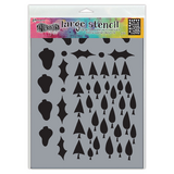 Ranger Dyan Reaveley Dylusions Stencil L Tree Border (DYS78050) (DISCONTINUED)