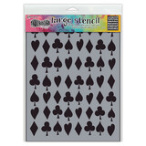 Ranger Dyan Reaveley Dylusions Stencil L Suits You Sir (DYS79835) (DISCONTINUED)