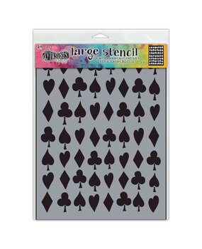 Ranger Dyan Reaveley Dylusions Stencil L Suits You Sir (DYS79835) (DISCONTINUED)