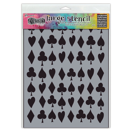 Ranger Dyan Reaveley Dylusions Stencil L Suits You Sir (DYS79835) (DISCONTINUED) Ranger Dyan Reaveley Dylusions Stencil L Suits You Sir (DYS79835) (DISCONTINUED)