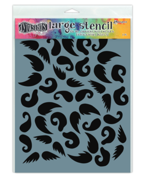 Ranger Dyan Reaveley Dylusions Stencil L Stash of 'Tache (DYS49807) (DISCONTINUED)