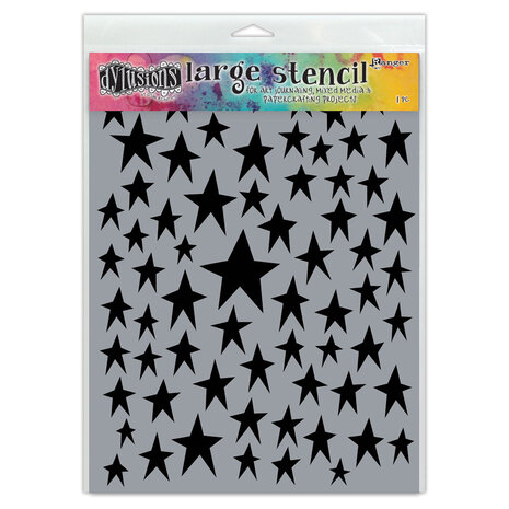 Ranger Dyan Reaveley Dylusions Stencil L Star Struck (DYS63759) (DISCONTINUED) Ranger Dyan Reaveley Dylusions Stencil L Star Struck (DYS63759) (DISCONTINUED)
