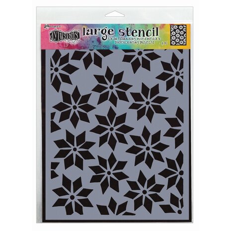Ranger Dyan Reaveley Dylusions Stencil L Star Flurry (DYS81753) (DISCONTINUED) Ranger Dyan Reaveley Dylusions Stencil L Star Flurry (DYS81753) (DISCONTINUED)