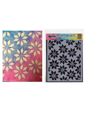 Ranger Dyan Reaveley Dylusions Stencil L Star Flurry (DYS81753) (DISCONTINUED) Ranger Dyan Reaveley Dylusions Stencil L Star Flurry (DYS81753) (DISCONTINUED)