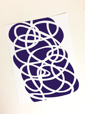 Ranger Dyan Reaveley Dylusions Stencil L Squiggle (DYS61656) (DISCONTINUED) Ranger Dyan Reaveley Dylusions Stencil L Squiggle (DYS61656) (DISCONTINUED)