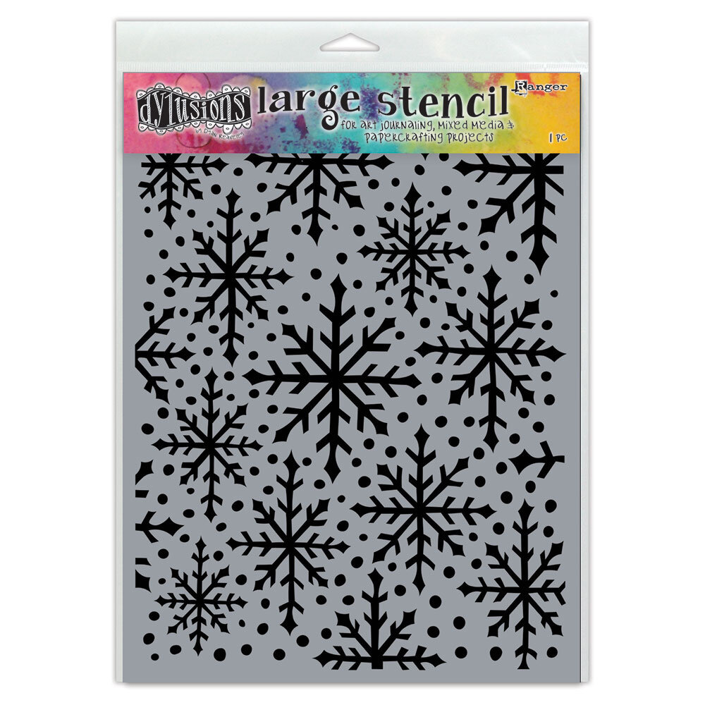 Ranger Dyan Reaveley Dylusions Stencil L Snowflake (DYS63742) (DISCONTINUED) Ranger Dyan Reaveley Dylusions Stencil L Snowflake (DYS63742) (DISCONTINUED)