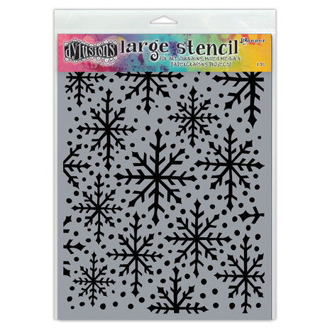 Ranger Dyan Reaveley Dylusions Stencil L Snowflake (DYS63742) (DISCONTINUED) Ranger Dyan Reaveley Dylusions Stencil L Snowflake (DYS63742) (DISCONTINUED)