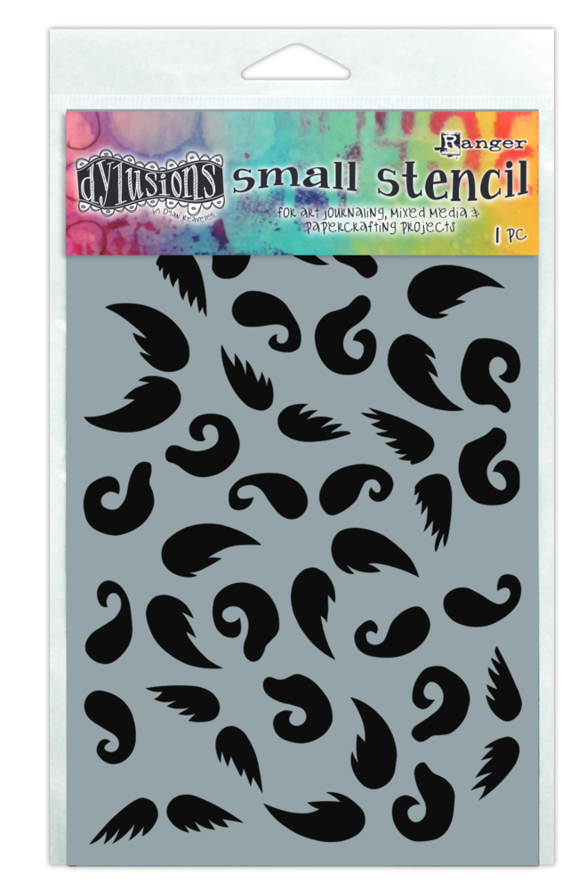 Ranger Dyan Reaveley Dylusions Stencil S Stash of 'Tache (DYS49852) (DISCONTINUED) Ranger Dyan Reaveley Dylusions Stencil S Stash of 'Tache (DYS49852) (DISCONTINUED)