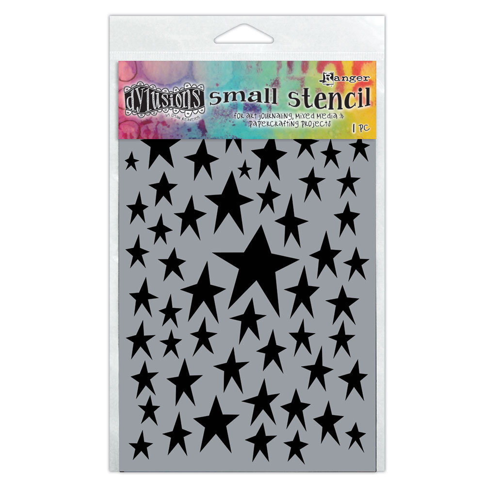 Ranger Dyan Reaveley Dylusions Stencil S Star Struck (DYS63698) (DISCONTINUED) Ranger Dyan Reaveley Dylusions Stencil S Star Struck (DYS63698) (DISCONTINUED)