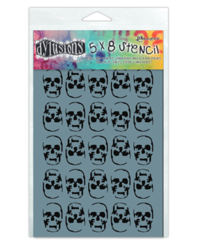 Ranger Dyan Reaveley Dylusions Stencil S Skulls (DYS45496) (DISCONTINUED) Ranger Dyan Reaveley Dylusions Stencil S Skulls (DYS45496) (DISCONTINUED)