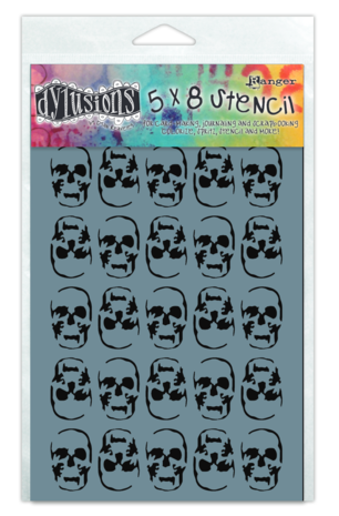 Ranger Dyan Reaveley Dylusions Stencil S Skulls (DYS45496) (DISCONTINUED) Ranger Dyan Reaveley Dylusions Stencil S Skulls (DYS45496) (DISCONTINUED)