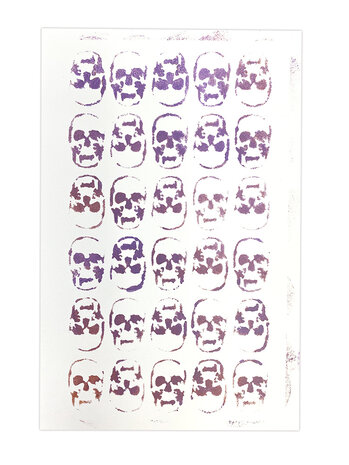 Ranger Dyan Reaveley Dylusions Stencil S Skulls (DYS45496) (DISCONTINUED) Ranger Dyan Reaveley Dylusions Stencil S Skulls (DYS45496) (DISCONTINUED)