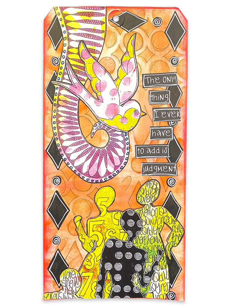Ranger Dyan Reaveley Dylusions Stencil S Martha's Mat (DYS71457) (DISCONTINUED)