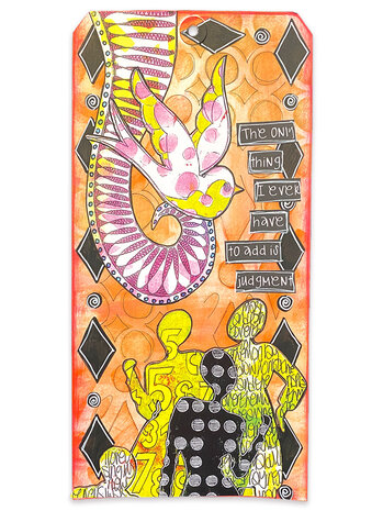 Ranger Dyan Reaveley Dylusions Stencil S Martha's Mat (DYS71457) (DISCONTINUED)