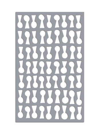 Ranger Dyan Reaveley Dylusions Stencil S Lock 'n' Roll (DYS79866) (DISCONTINUED) Ranger Dyan Reaveley Dylusions Stencil S Lock 'n' Roll (DYS79866) (DISCONTINUED)