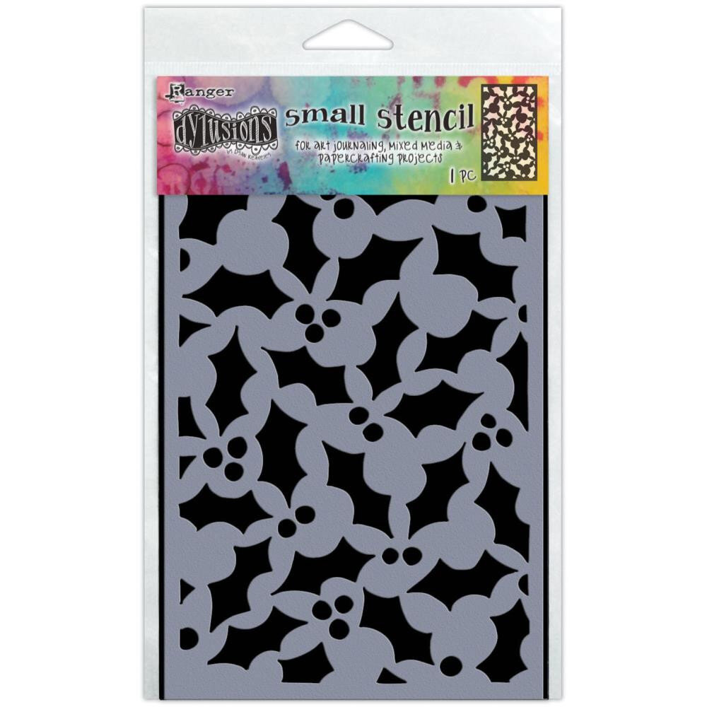 Ranger Dyan Reaveley Dylusions Stencil S Jolly Holly (DYS81760) (DISCONTINUED) Ranger Dyan Reaveley Dylusions Stencil S Jolly Holly (DYS81760) (DISCONTINUED)