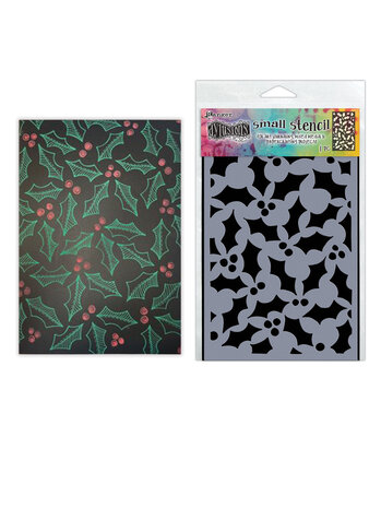 Ranger Dyan Reaveley Dylusions Stencil S Jolly Holly (DYS81760) (DISCONTINUED) Ranger Dyan Reaveley Dylusions Stencil S Jolly Holly (DYS81760) (DISCONTINUED)