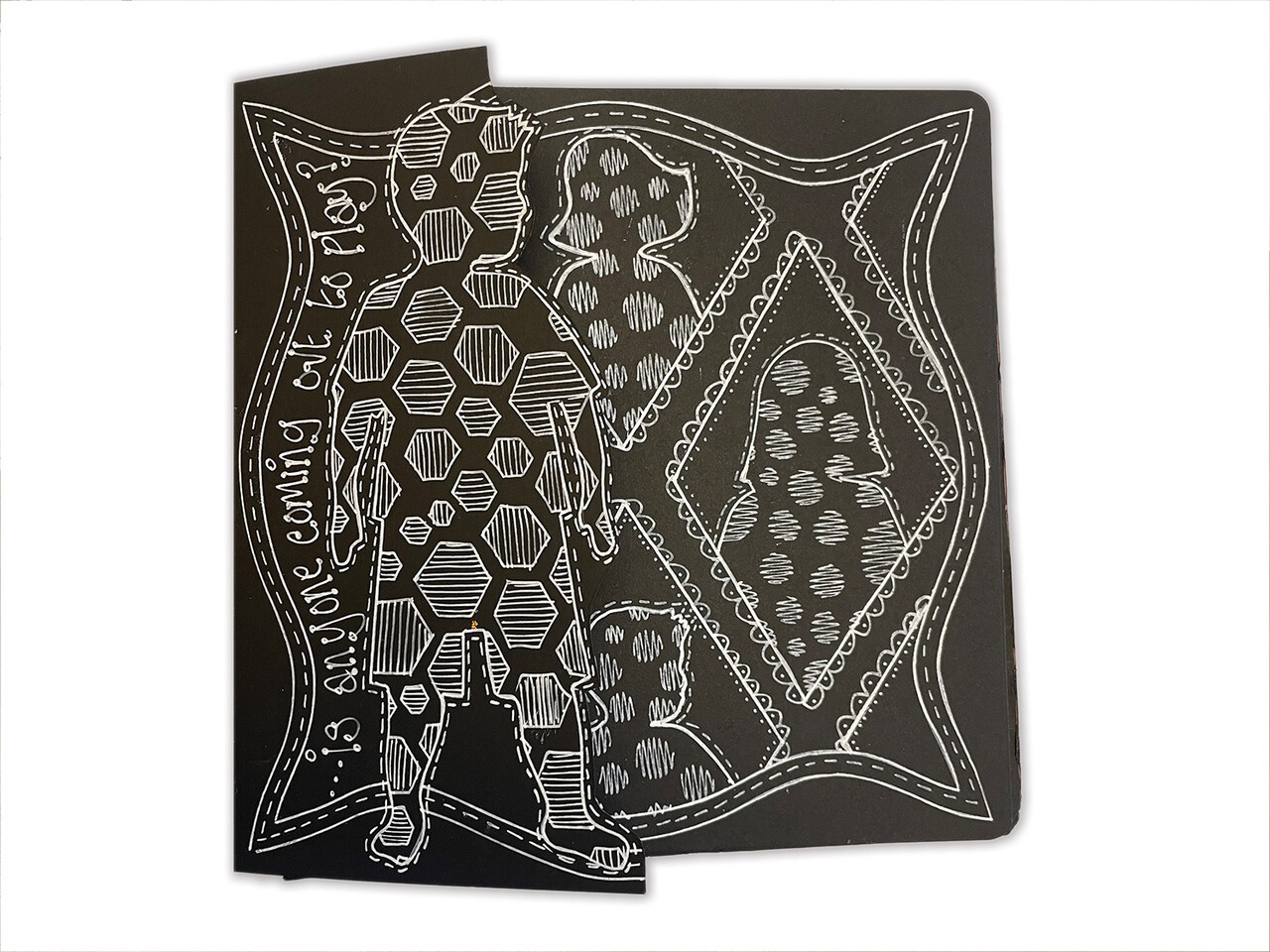 Ranger Dyan Reaveley Dylusions Stencil S Behave (DYS78074) (DISCONTINUED) Ranger Dyan Reaveley Dylusions Stencil S Behave (DYS78074) (DISCONTINUED)