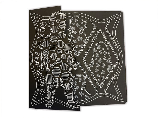 Ranger Dyan Reaveley Dylusions Stencil S Behave (DYS78074) (DISCONTINUED) Ranger Dyan Reaveley Dylusions Stencil S Behave (DYS78074) (DISCONTINUED)