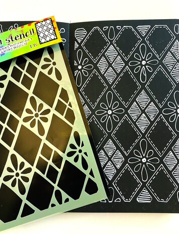 Ranger Dyan Reaveley Dylusions Stencil S Diamond Are Forever (DYS75295) (DISCONTINUED) Ranger Dyan Reaveley Dylusions Stencil S Diamond Are Forever (DYS75295) (DISCONTINUED)