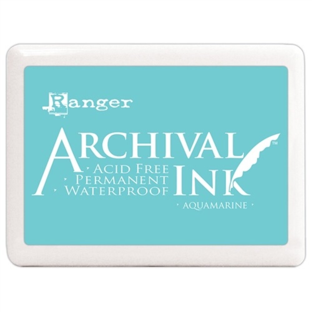 Ranger Ranger Archival Ink Jumbo Pad Aquamarine (A3P64701) (DISCONTINUED) Ranger Ranger Archival Ink Jumbo Pad Aquamarine (A3P64701) (DISCONTINUED)