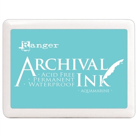 Ranger Ranger Archival Ink Jumbo Pad Aquamarine (A3P64701) (DISCONTINUED) Ranger Ranger Archival Ink Jumbo Pad Aquamarine (A3P64701) (DISCONTINUED)