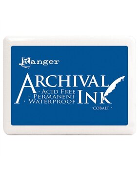 Ranger Ranger Archival Ink Jumbo Pad Cobalt (A3P56751)