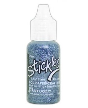 Ranger Ranger Stickles Glitter Glue Steel 0.5 fl oz (SGG59752)
