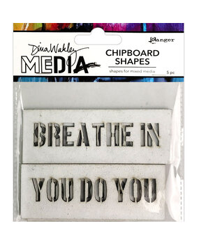 Ranger Dina Wakley MEdia Chipboard Shapes Speak Out (MDA74953) (DISCONTINUED) Ranger Dina Wakley MEdia Chipboard Shapes Speak Out (MDA74953) (DISCONTINUED)