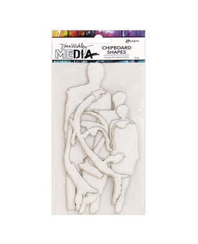 Ranger Dina Wakley MEdia Chipboard Shapes Persona (MDA65937) (DISCONTINUED)