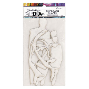 Dina Wakley MEdia Chipboard Shapes