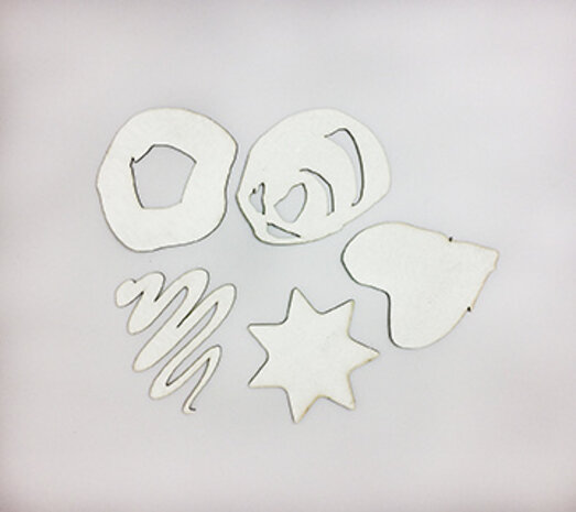 Ranger Dina Wakley MEdia Chipboard Shapes Basics (MDA65913) (DISCONTINUED) Ranger Dina Wakley MEdia Chipboard Shapes Basics (MDA65913) (DISCONTINUED)